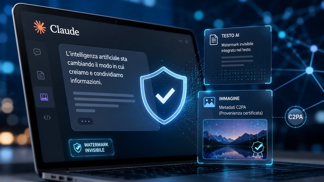 Anthropic prepara watermark digitali per rendere riconoscibili i contenuti AI
