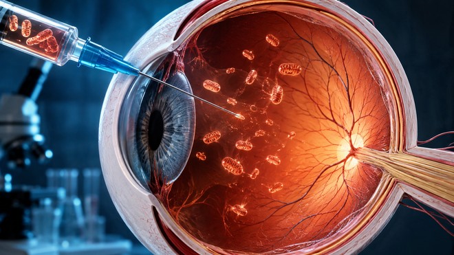 Mitocondri iniettati nella retina potrebbero riaccendere la vista