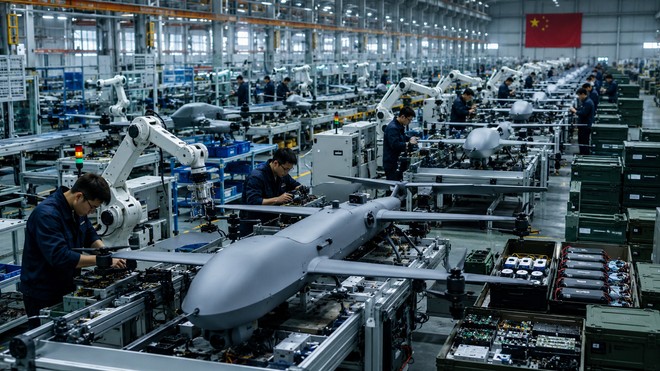 Droni militari: il punto debole della Cina potrebbe essere la produzione