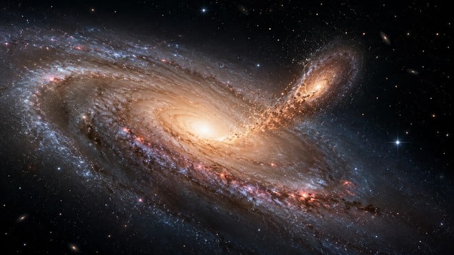Scoperta la galassia divorata dalla Via Lattea all'inizio della sua storia