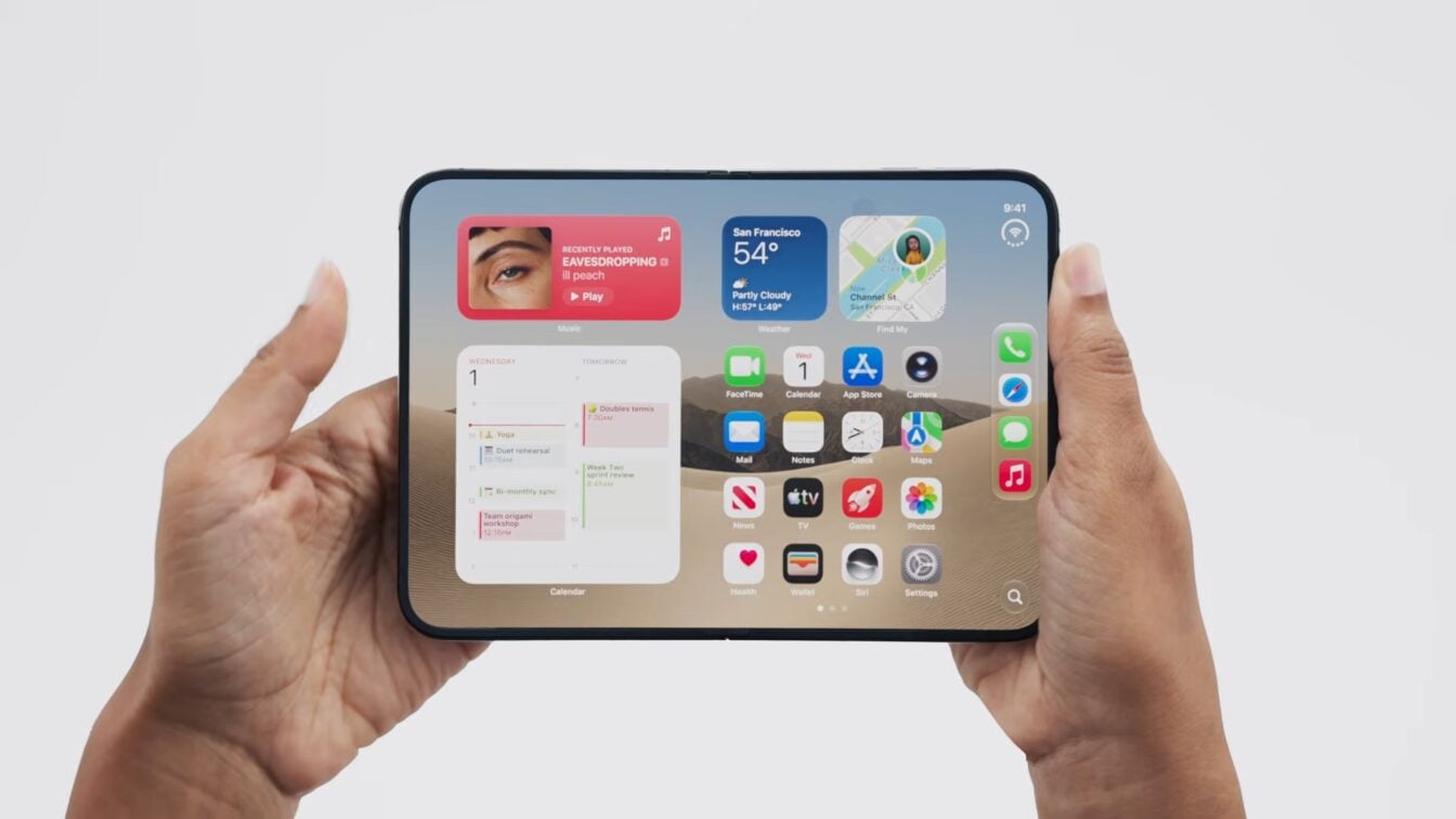 Voici l’iPhone Duo, le pari le plus risqué d’Apple depuis des années