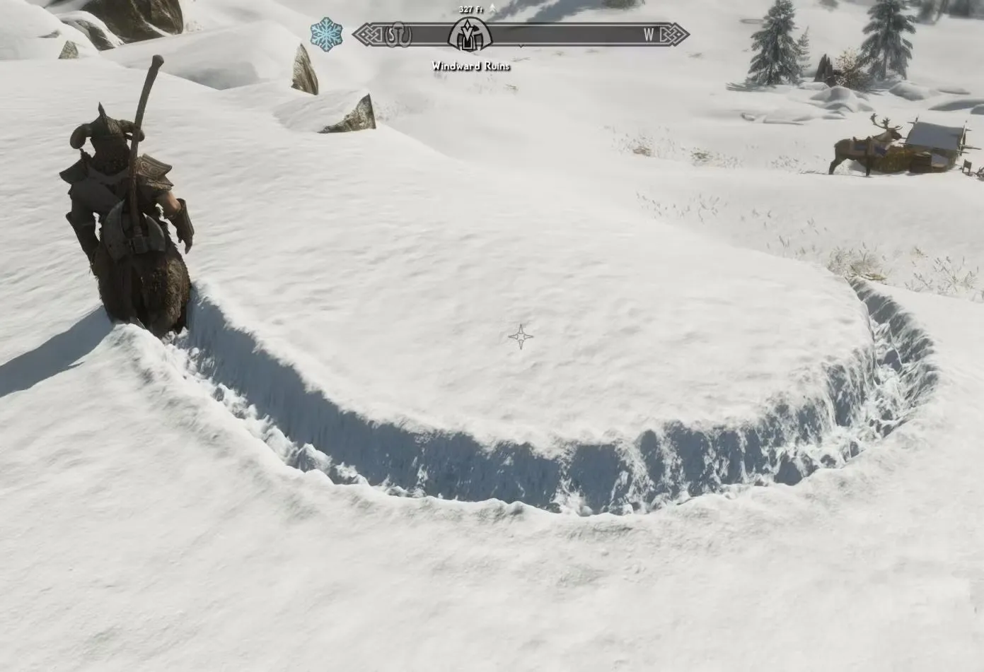 Skyrim, la neve finalmente si deforma: il modding supera i limiti del Creation Engine