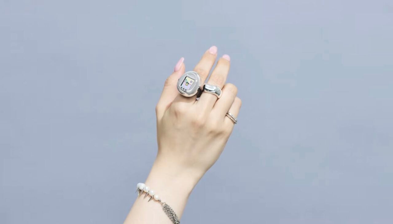 The Smallest Tamagotchi Yet Lives Inside A One Inch Screen On Your Finger