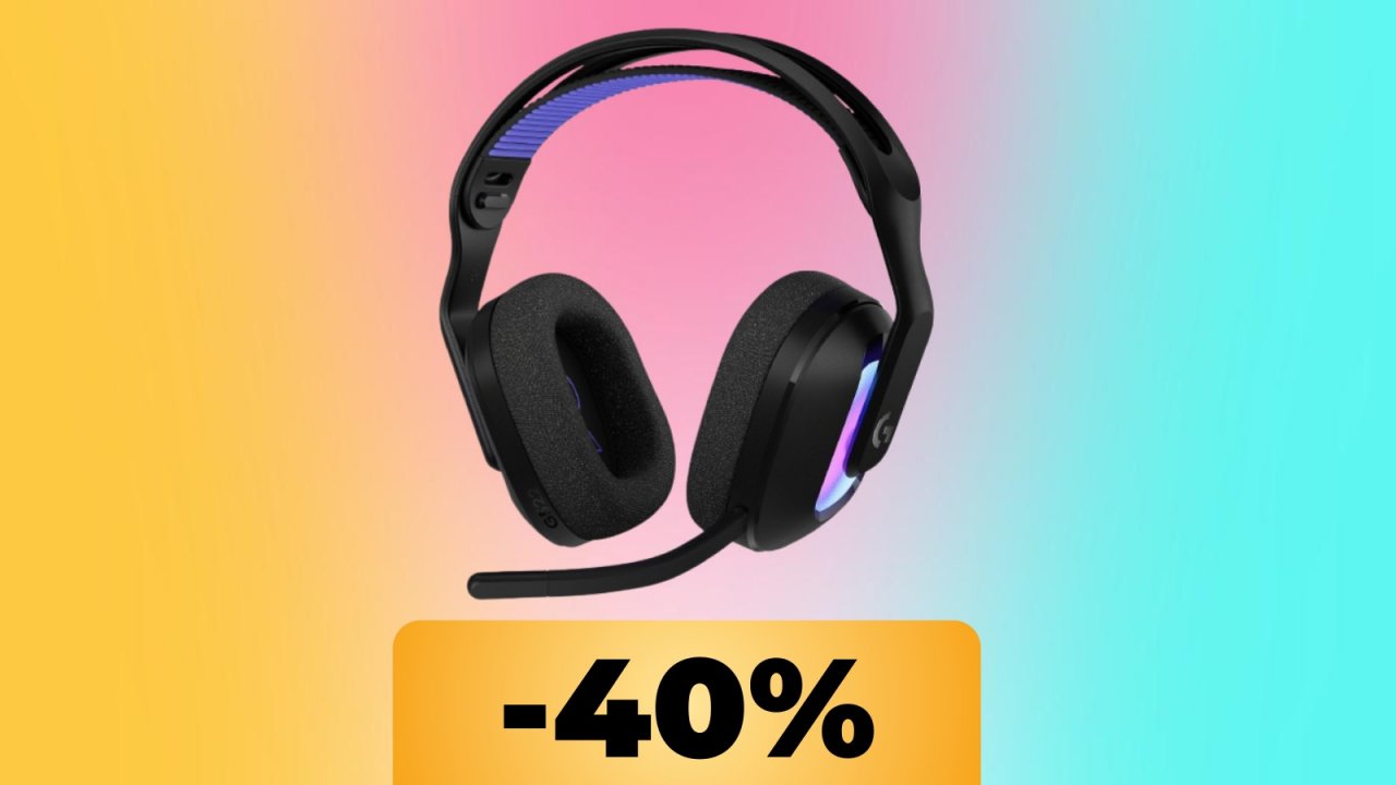Le cuffie da gaming Logitech G G522 sono in offerta su Amazon: puoi acquistarle al minimo storico