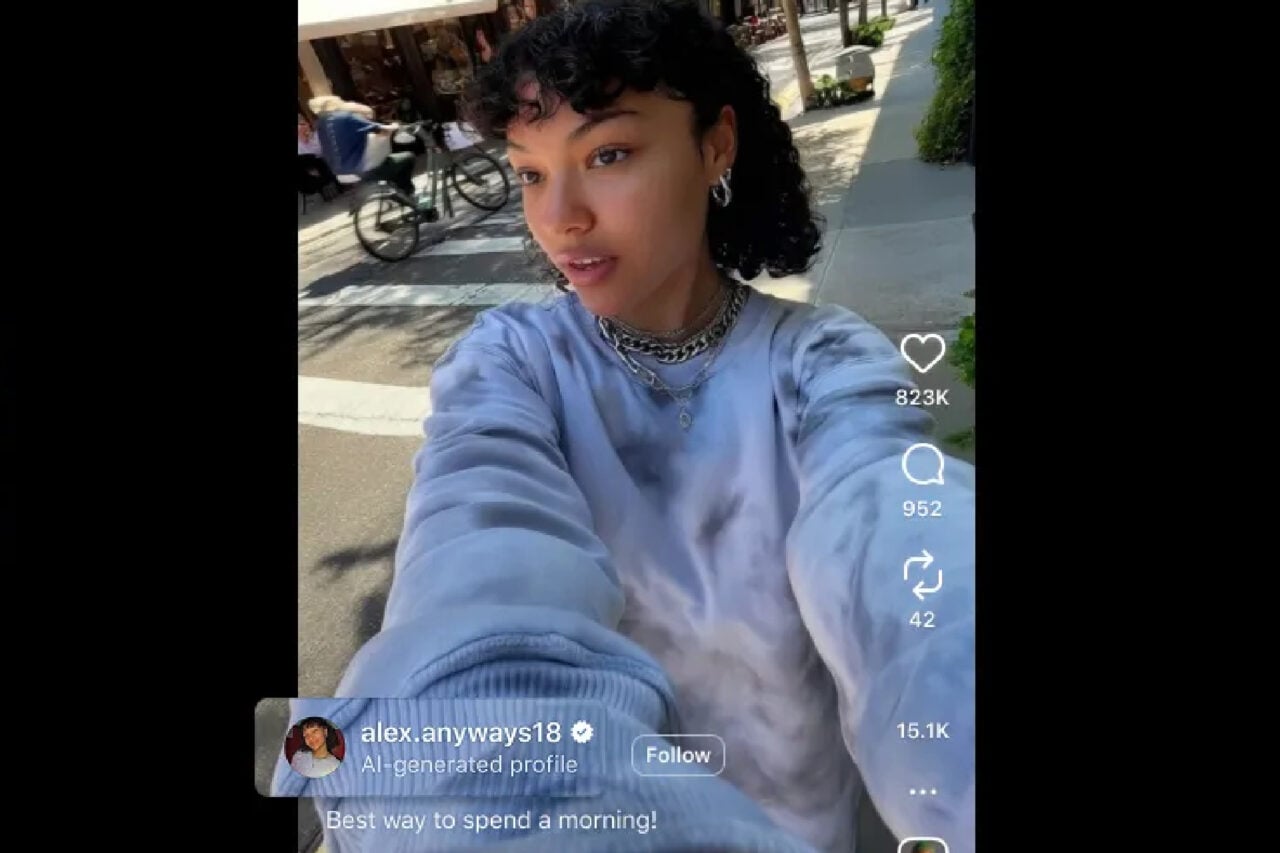 Instagram veut que ses faux humains en IA se présentent clairement