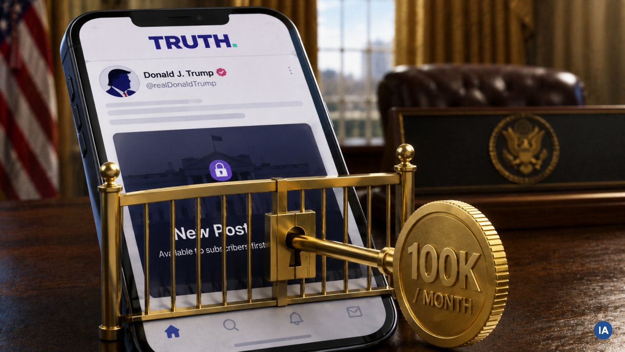 Trump citato in giudizio: chiesto lo stop all'esclusiva su Truth Social