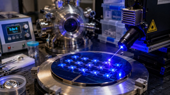 LED fatti in casa con un laser: lesperimento di Dr. Semiconductor