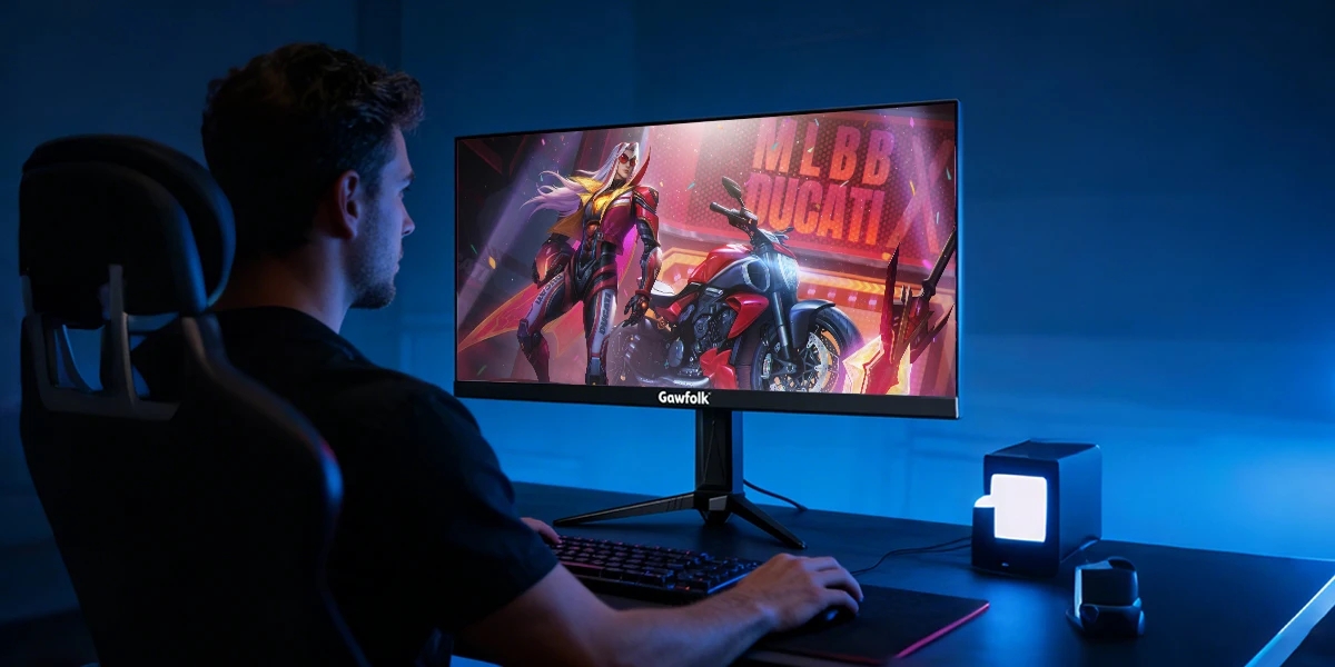 Applica il codice sconto e fai calare il prezzo del monitor da gaming Gawfolk da 34" con risoluzione 4K
