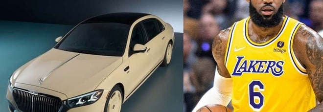La Mercedes di LeBron James fatta su misura, lusso sfrenato per il king dell&rsquo;NBA