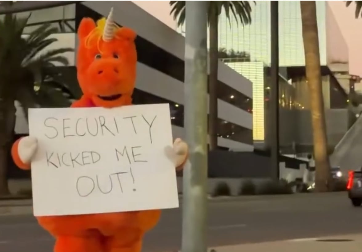 Buddy The Unicorn Kicked Out Of Universal Studios’ Halloween Horror Nights