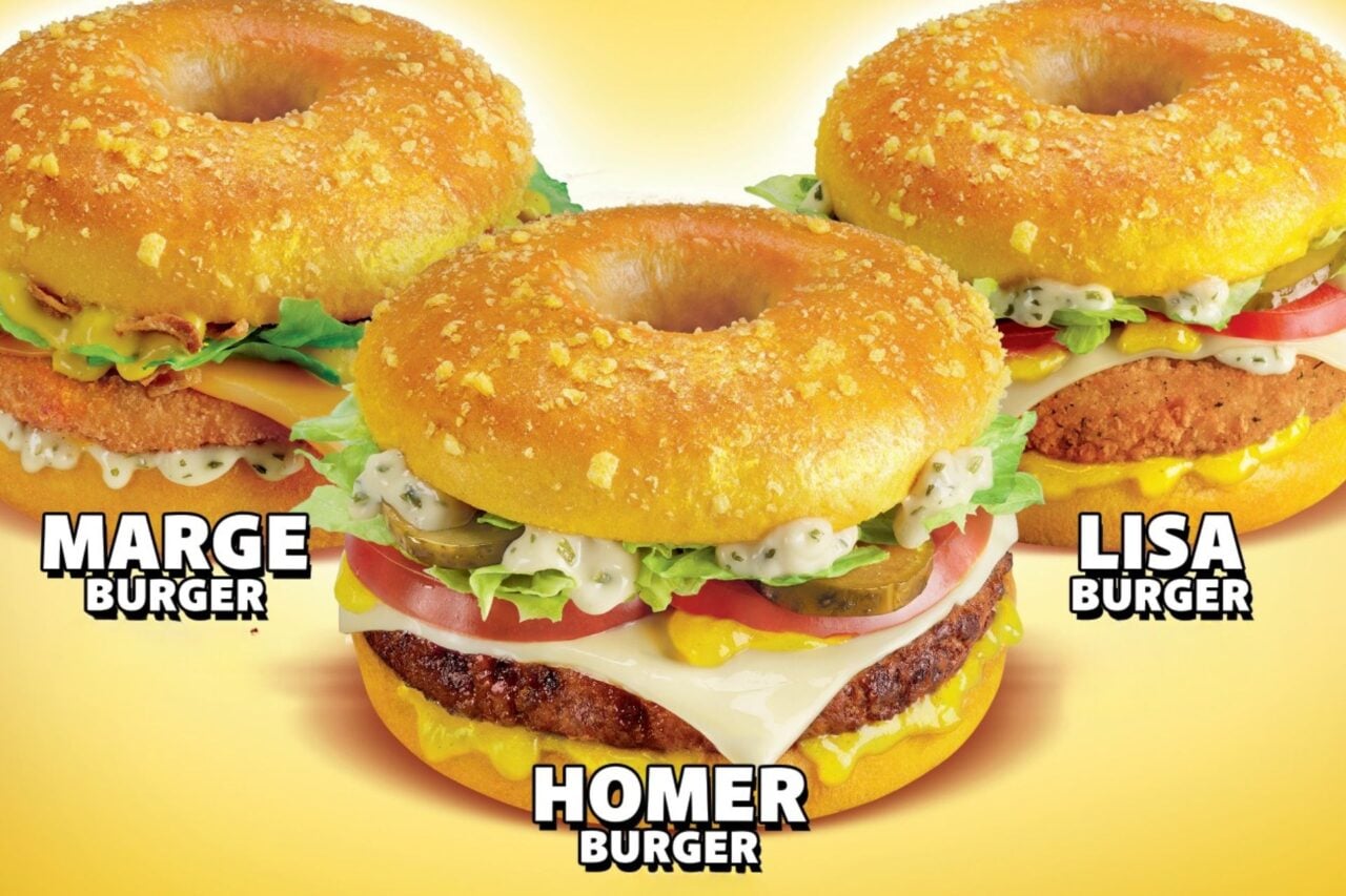 Les Simpson débarquent chez Quick avec des burgers donuts délirants