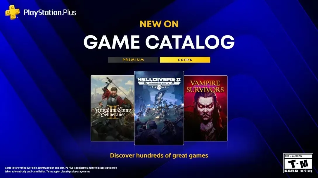 PlayStation Plus di agosto: arrivano Helldivers 2 e Kingdom Come: Deliverance 2