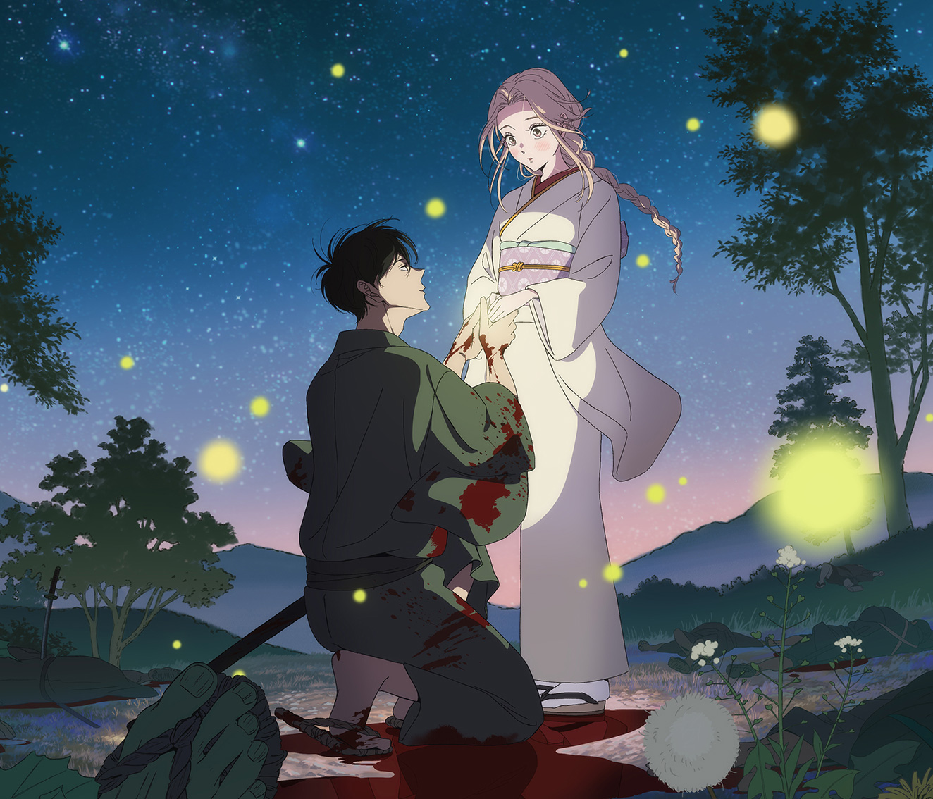 L’anime Les Noces des Lucioles, en Teaser Vidéo