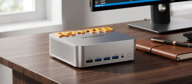 Mini PC Geekom A7 Max con Ryzen 9, 16GB DDR5 e SSD da 1TB in sconto flash su Amazon