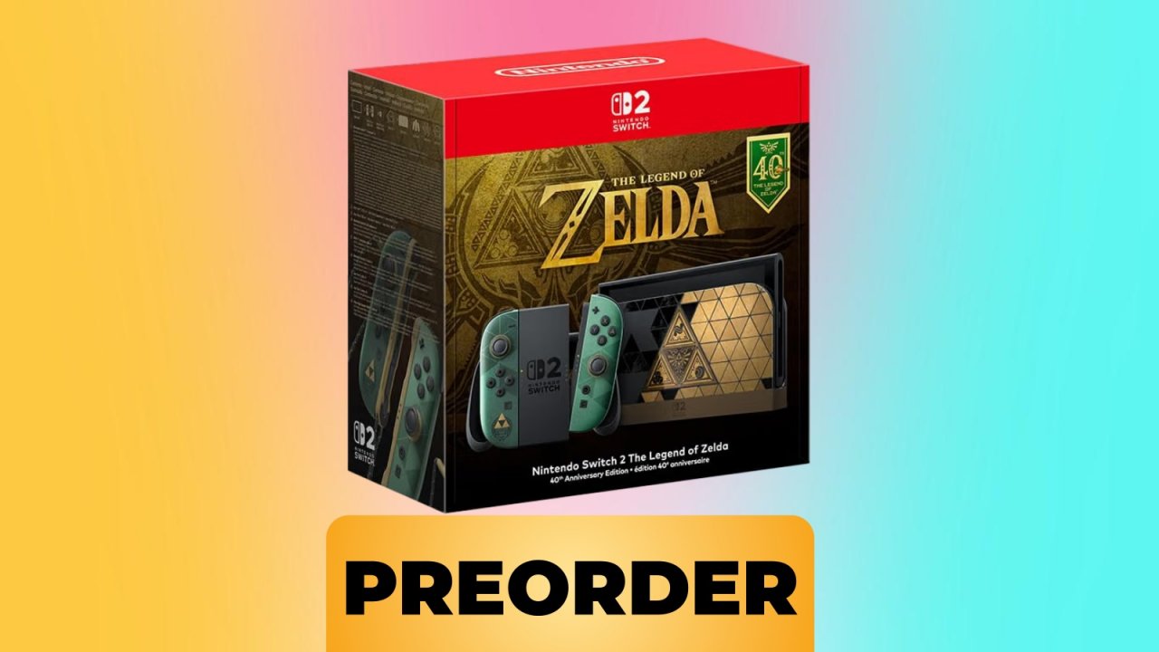 Nintendo Switch 2 edizione speciale 40° anniversario di The Legend of Zelda è di nuovo disponibile