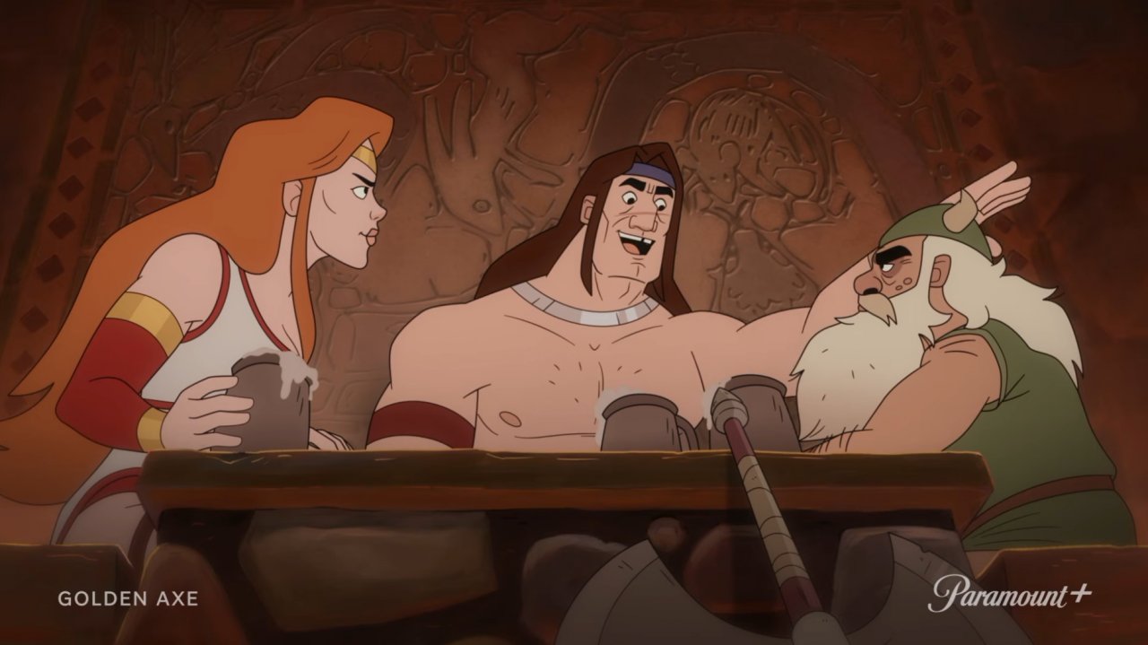 La serie animata di Golden Axe debutterà a settembre: il primo trailer svela i toni da commedia