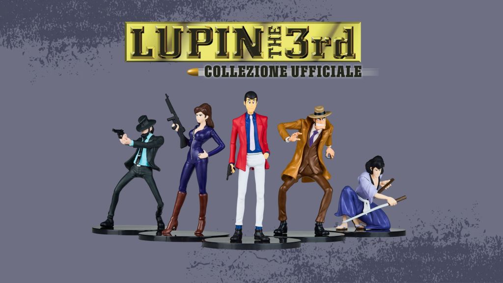 Lupin III: finalmente in edicola le miniature esclusive dedicate al celebre ladro gentiluomo