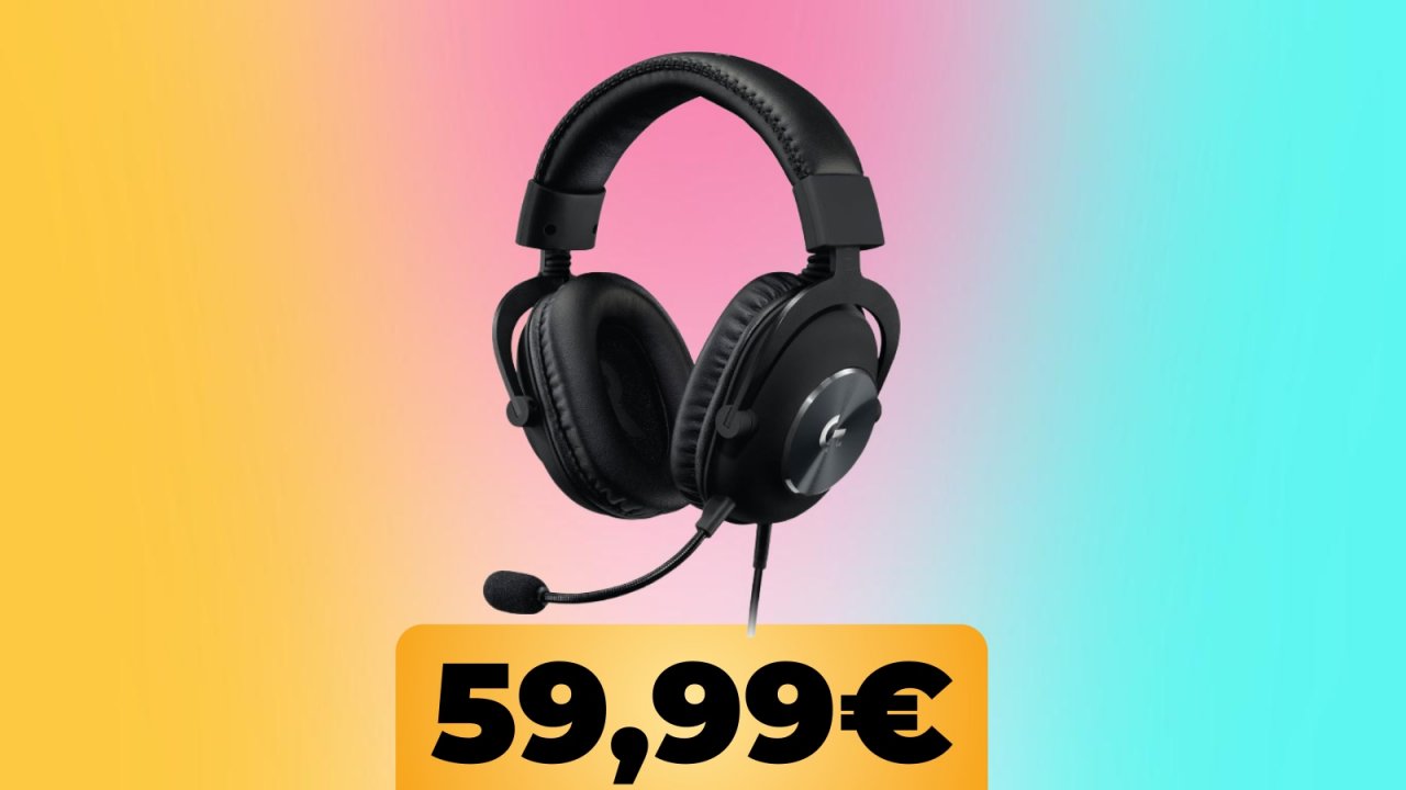 Le cuffie da gaming Logitech G Pro X SE sono in promozione su Amazon: risparmi il 30% + 10€