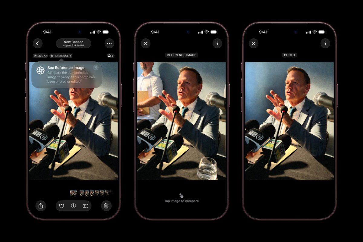 Apple has a new way to prove your iPhone photos aren’t AI slop