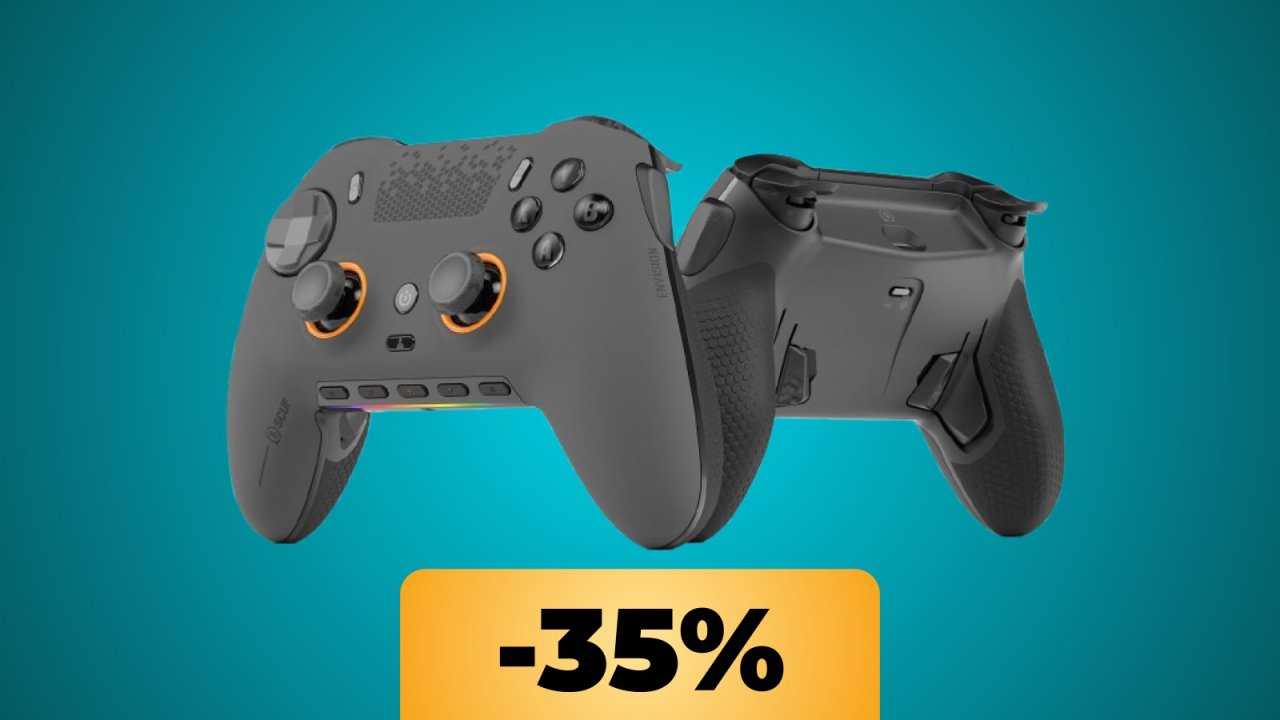Il controller Scuf Envision Pro per su PC è in promo su Amazon: lo acquisti al minimo storico