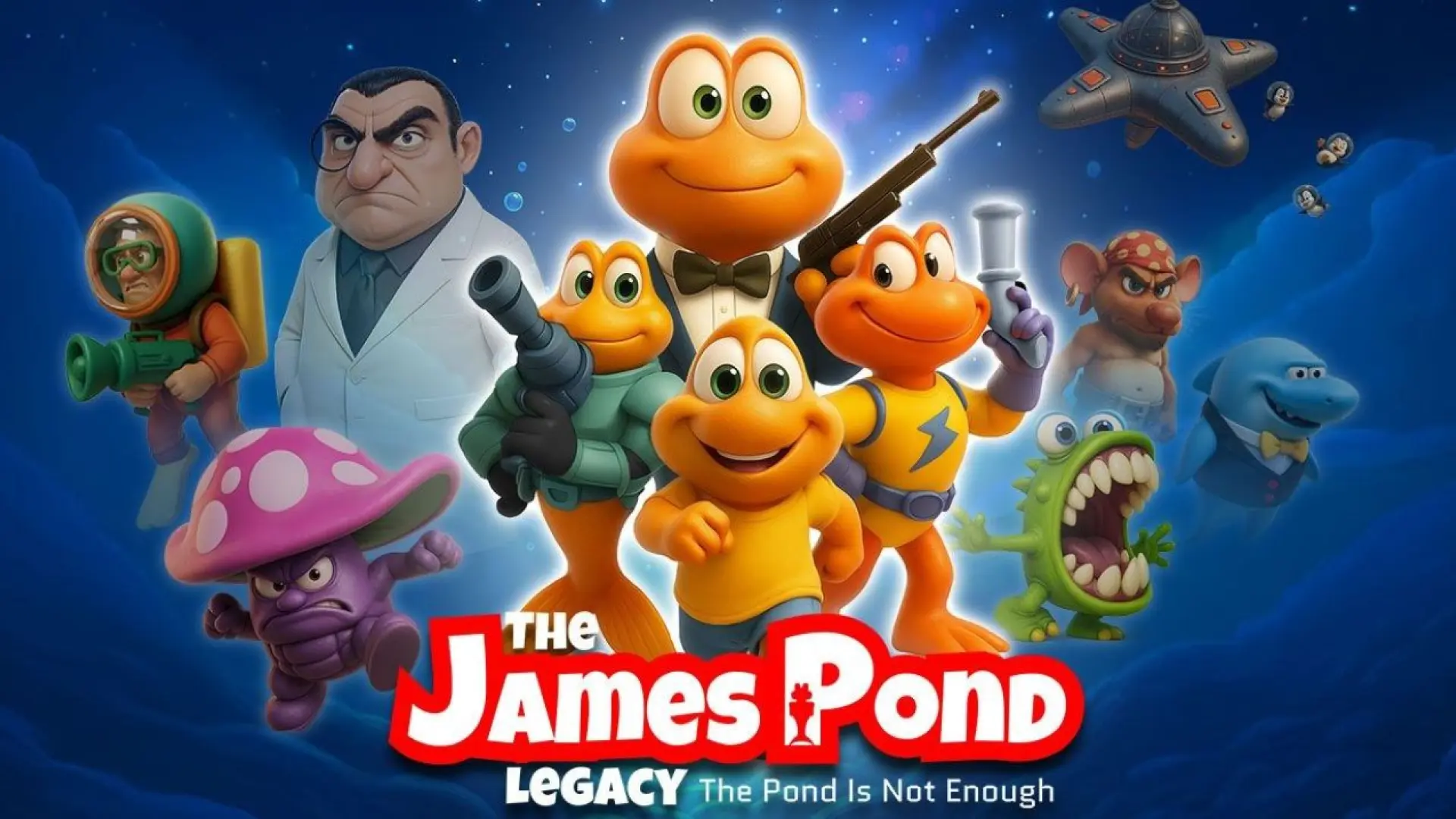 James Pond, el pez agente más icónico de los 90, vuelve en forma de recopilatorio para Switch 2 con una edición física muy limitada