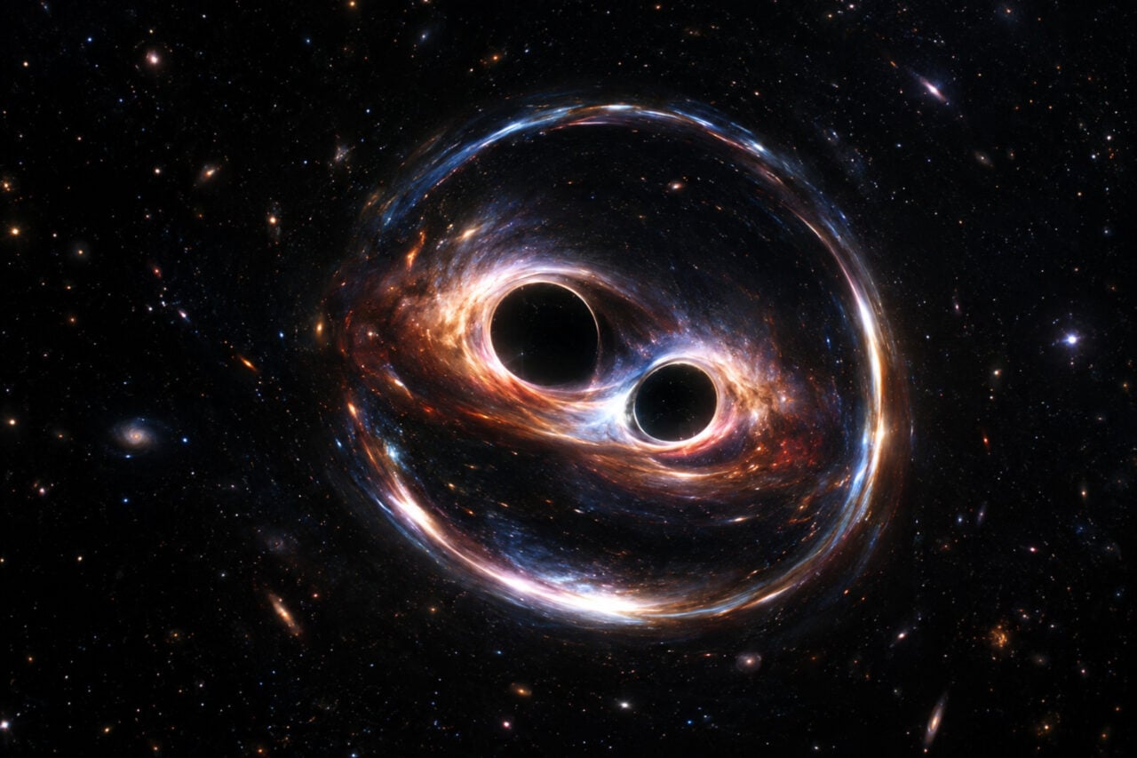 Une collision « impossible » a eu lieu entre deux trous noirs : une distorsion de l’espace-temps pourrait en être la cause
