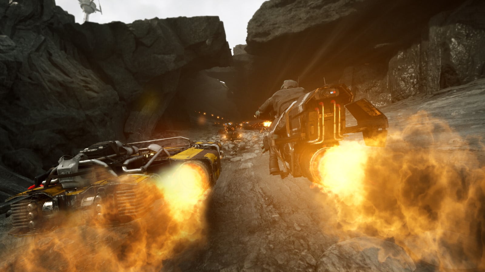 『スター・ウォーズ：ギャラクティック・レーサー』は『バーンアウト』開発者携わる、“攻めすぎれば脱落”レーシングアドベンチャー。マシンがぶつかり合う熾烈なレース、10月6日発売へ