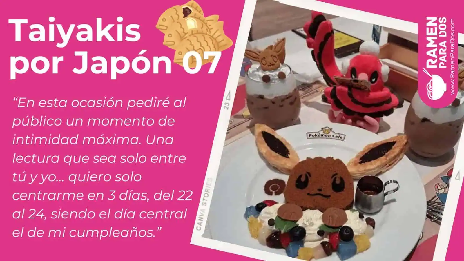 Taiyakis por Japón 7: Cumpleaños, Tokio y amigos