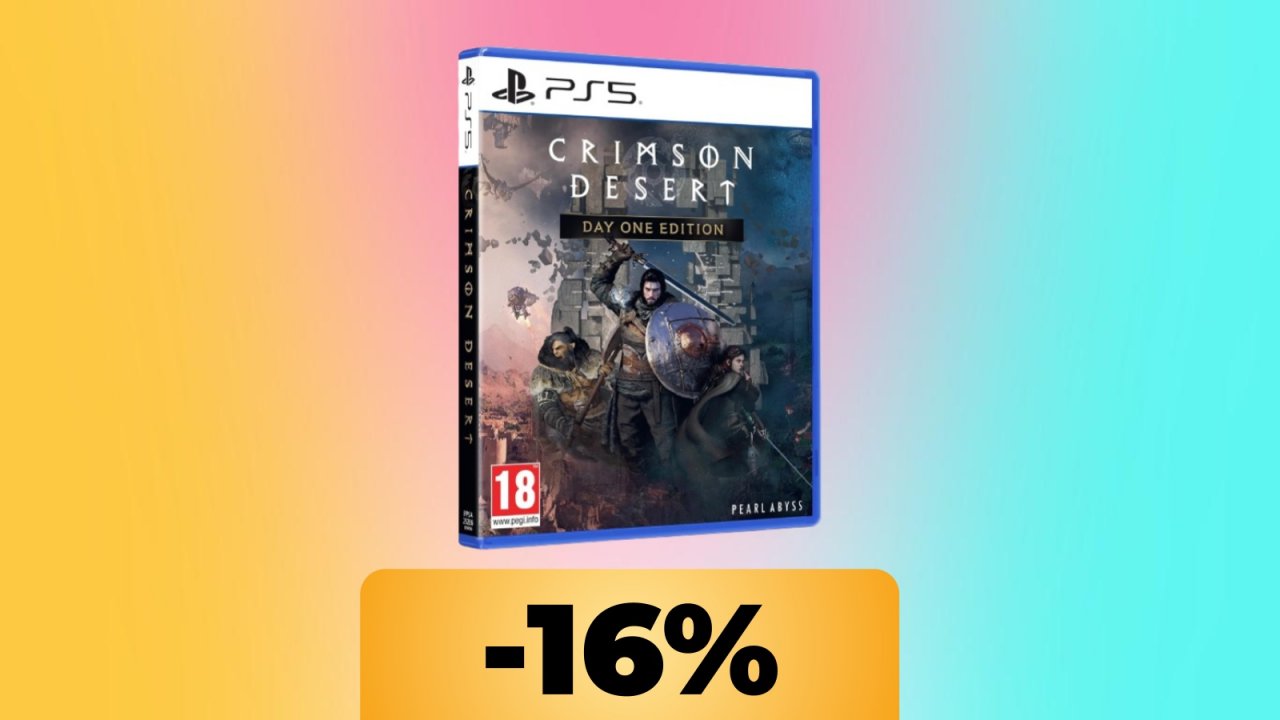 Crimson Desert è in offerta su Amazon: acquista uno dei titoli più discussi del 2026 a prezzo scontato
