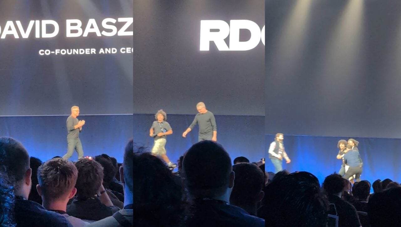 YouTuber Gets Tackled On Stage At Roblox Conference Wearing T-Shirt That Says ‘Kids Deserve Better’