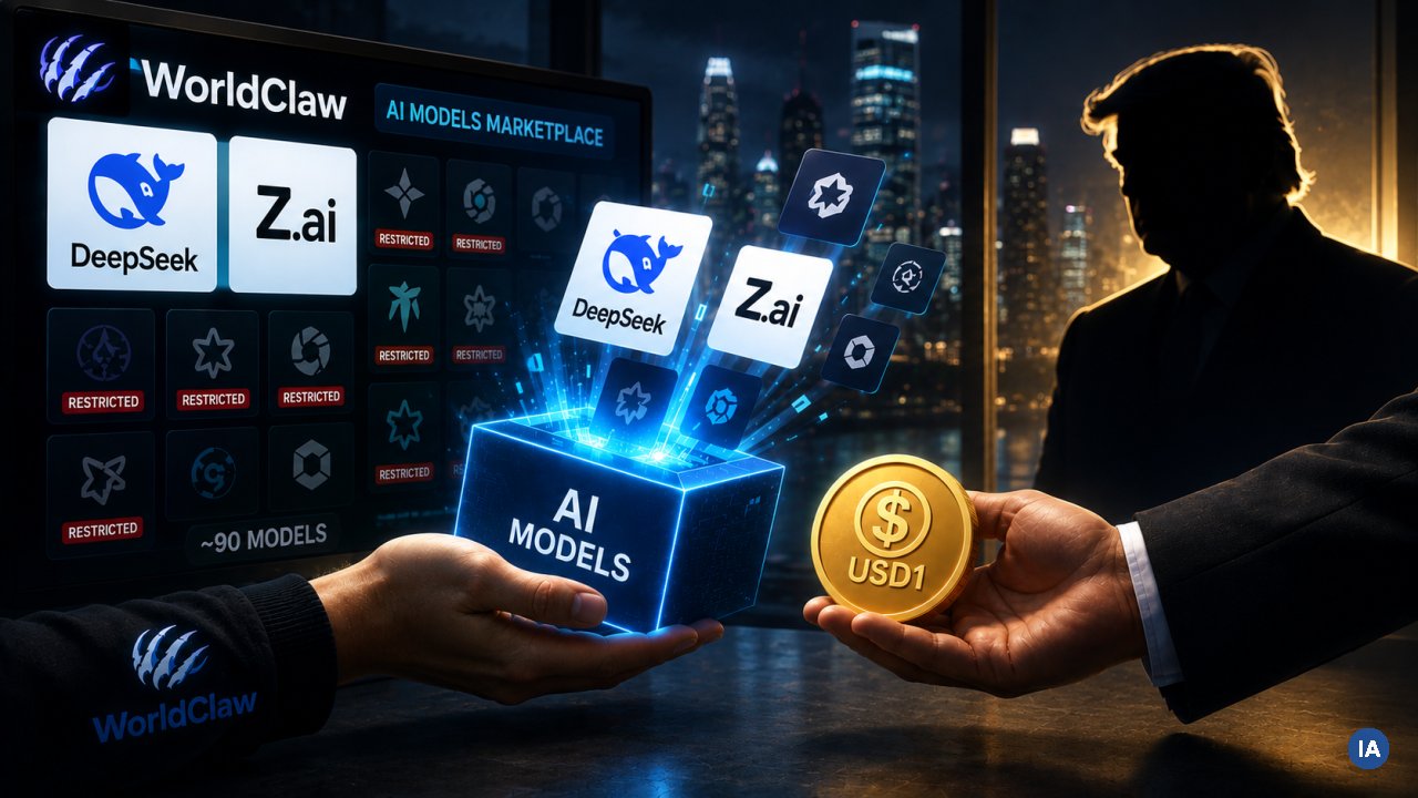 Dietro la piattaforma che rivende DeepSeek c'è la società crypto dei Trump