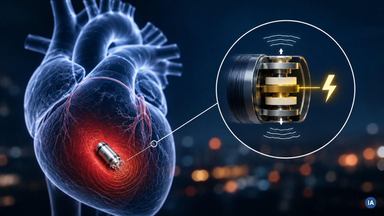 Un pacemaker senza batteria ha stimolato per un mese il cuore di un maiale