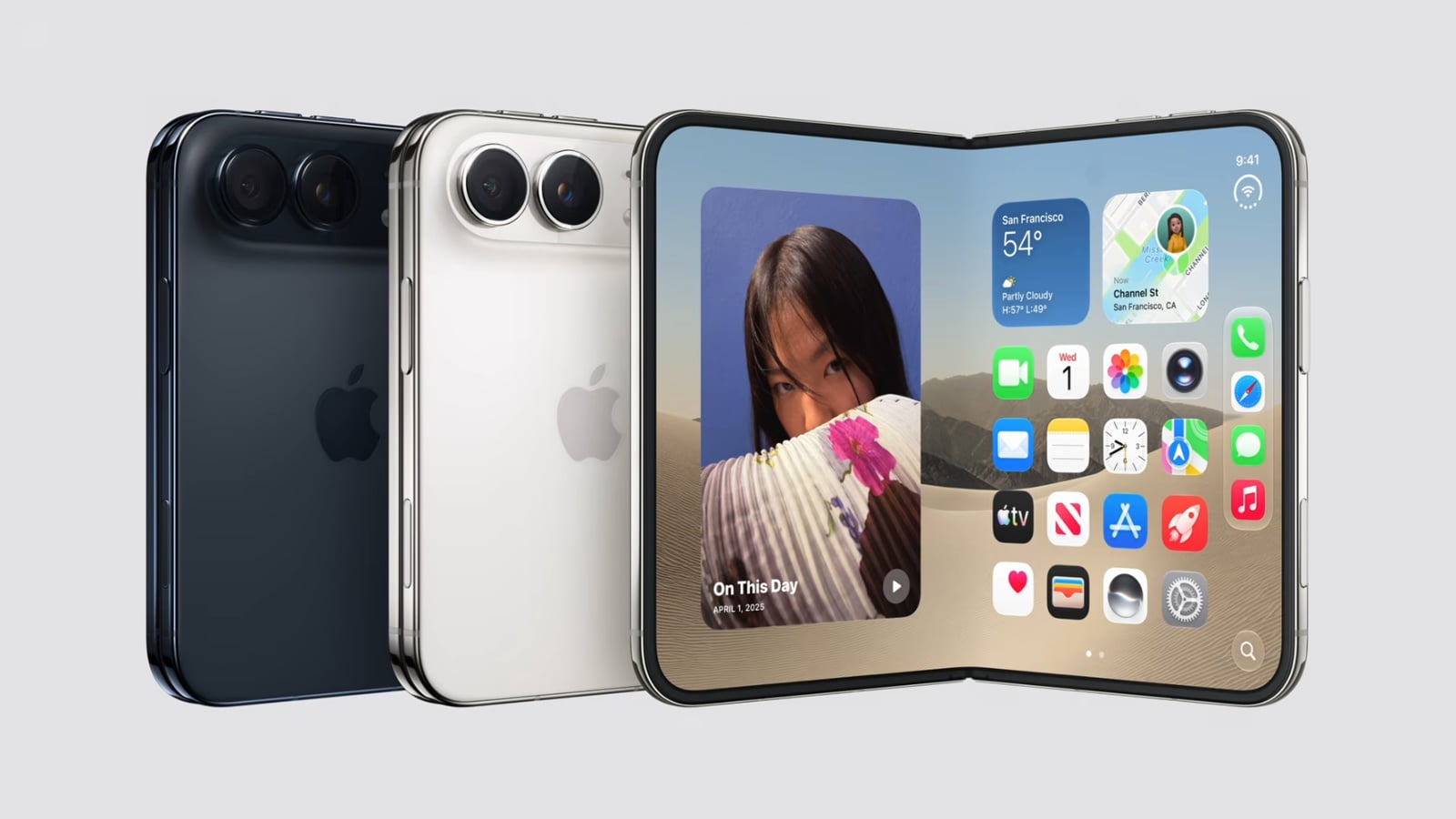 「iPhone Duo」発表。初の“折りたたみiPhone”、36万4800円から