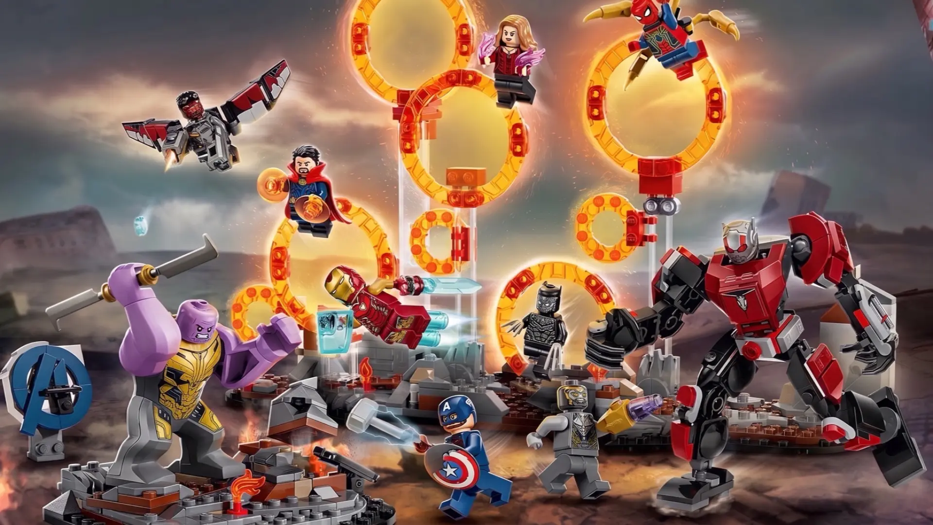 Revive la batalla más icónica de Marvel: el set de LEGO que inmortaliza el final de Endgame