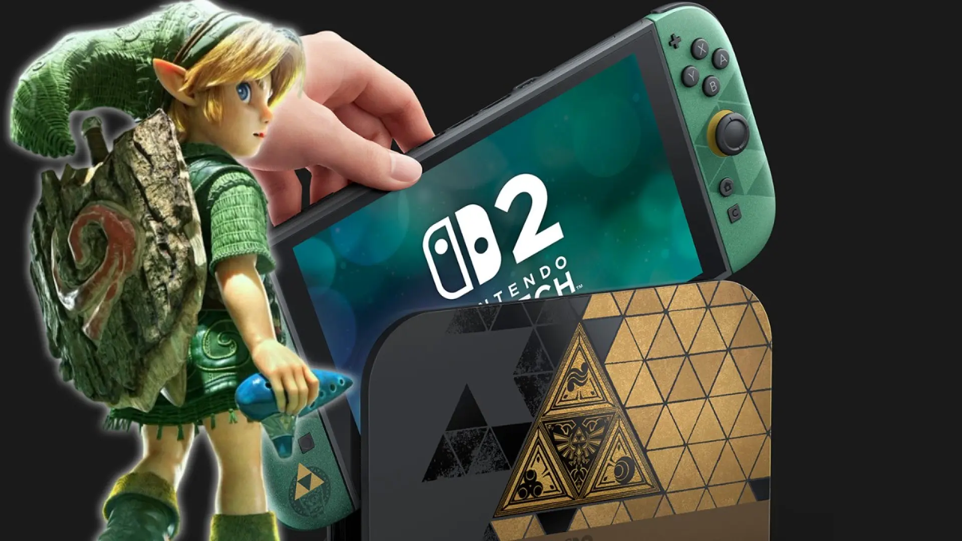 Revelada la Nintendo Switch 2 edición especial The Legend of Zelda 40º Aniversario, amiibos, ocarina electrónica y otros artículos dignos del Héroe del Tiempo
