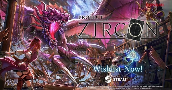 Konami's Project Zircon Deckbuilding Roguelike Game Streams New Teaser