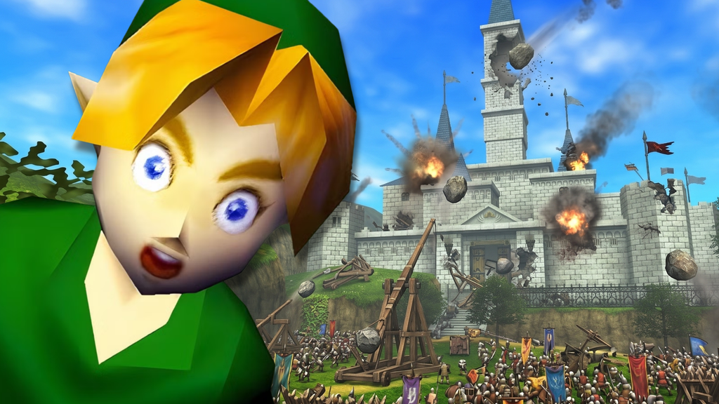 Ocarina of Time : La véritable prise du Château d'Hyrule par Ganondorf que vous n'avez pas vue dans Zelda sur Nintendo 64