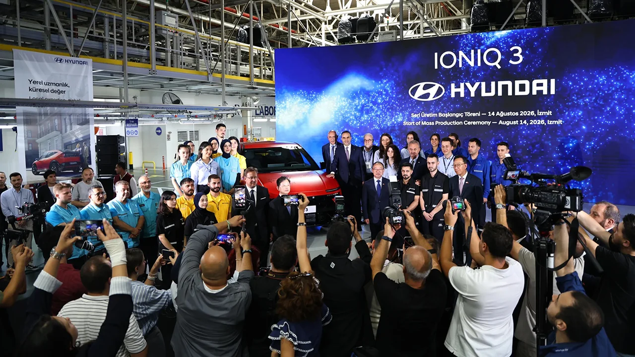 IONIQ 3, parte da Izmit la produzione della elettrica più accessibile di casa Hyundai