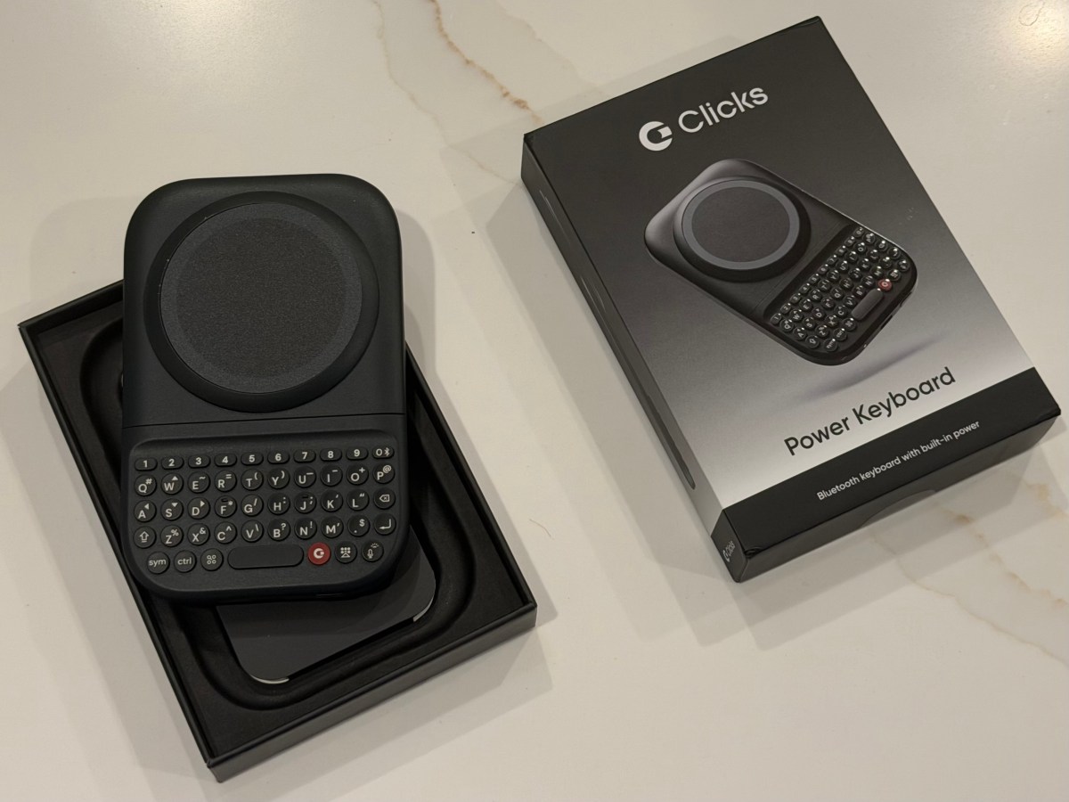Clicks’ Power Keyboard brings BlackBerry-style typing to any phone — with some compromises