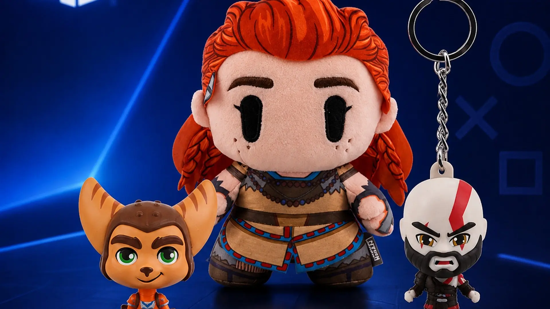 Elige GAME para llevarte a Kratos, Aloy, AstroBot, Ratchet o Atsu en formato figura y de forma exclusiva en sus tiendas