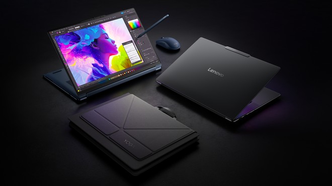 Lenovo Yoga, IFA a tutto ARM: due laptop RTX Spark e due tablet Android