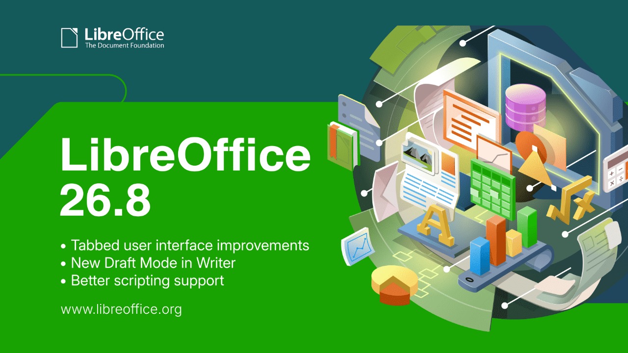 LibreOffice 26.8, un milione di download in sette giorni: gli utenti scappano da Microsoft?