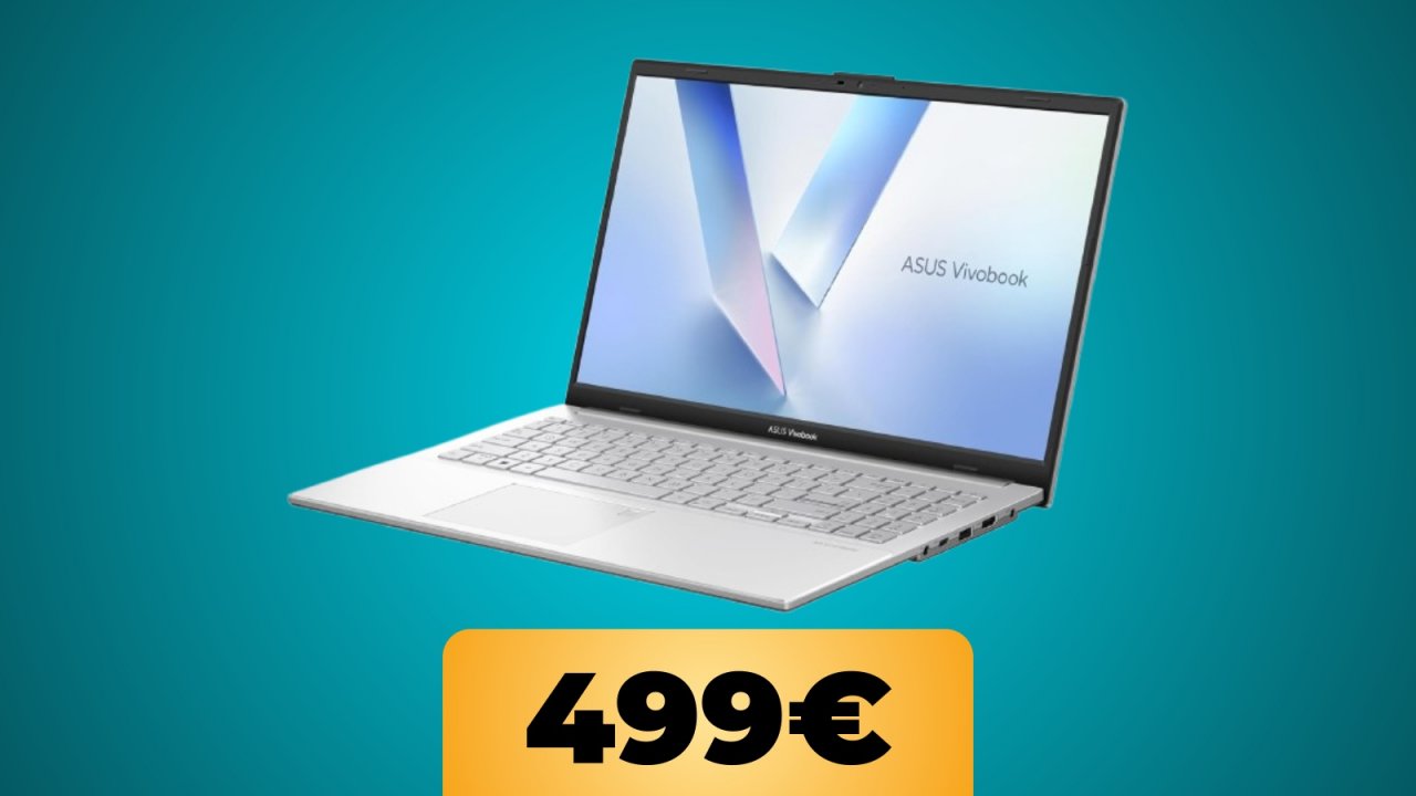 L'ASUS Vivobook 15 è un notebook perfetto per studio e lavoro: su Amazon è in offerta al minimo storico