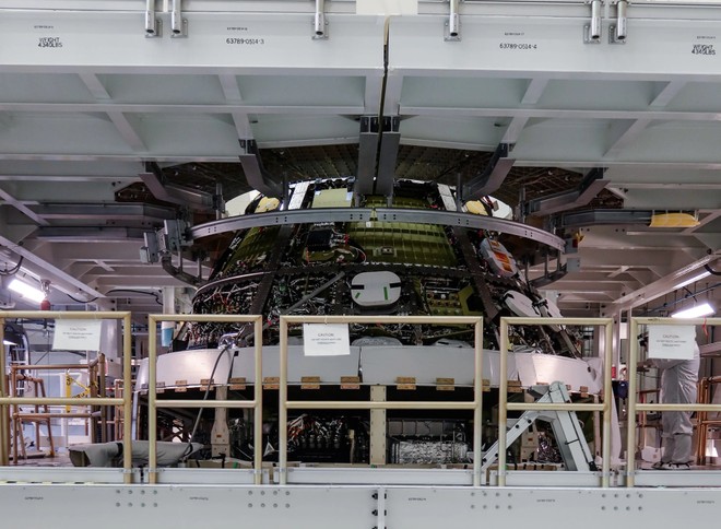 La NASA unisce i moduli di Orion: così prende forma la missione Artemis III