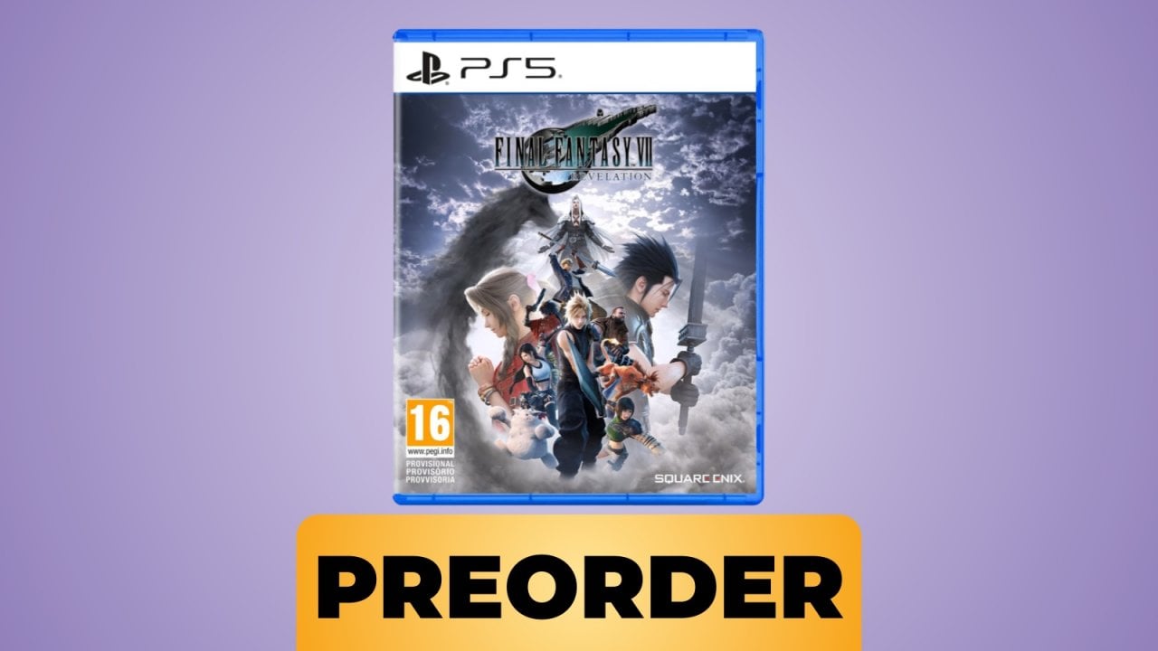 Final Fantasy VII Revelation + Magic Card e Deluxe per PS5 è in preordine su Amazon
