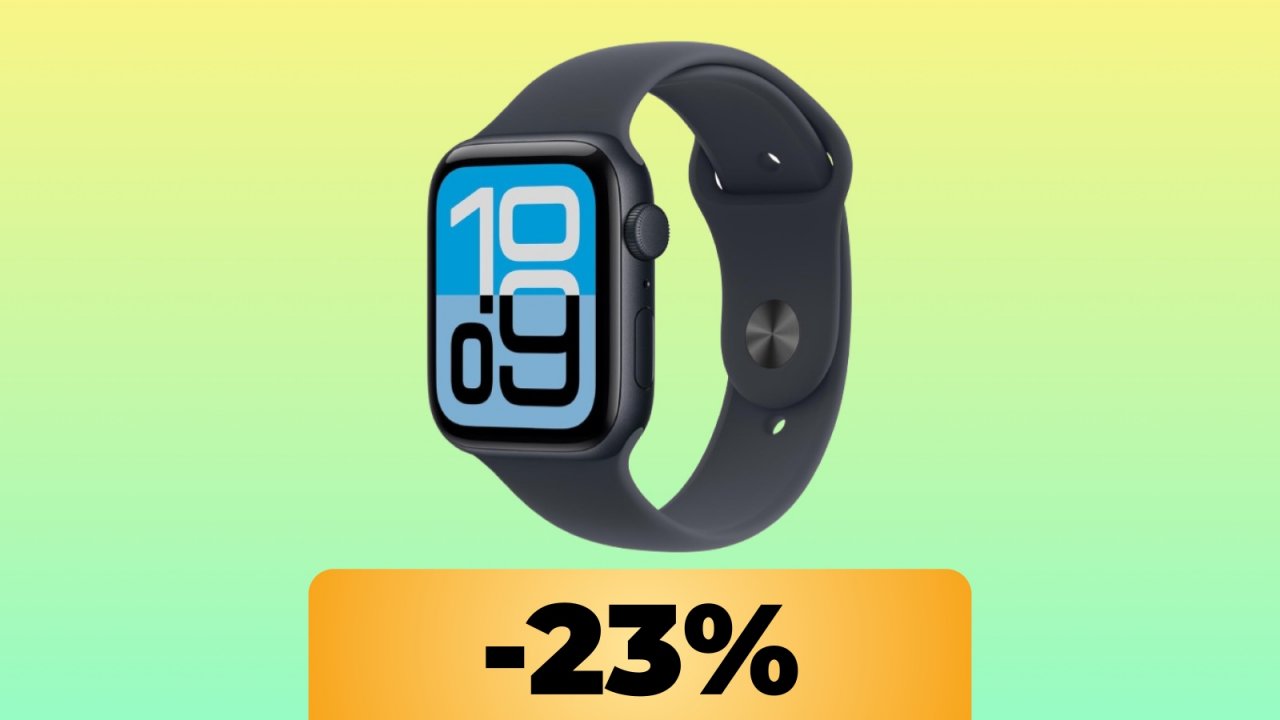 Apple Watch SE 3 è in promo su Amazon: puoi acquistare lo smartwatch al suo minimo storico