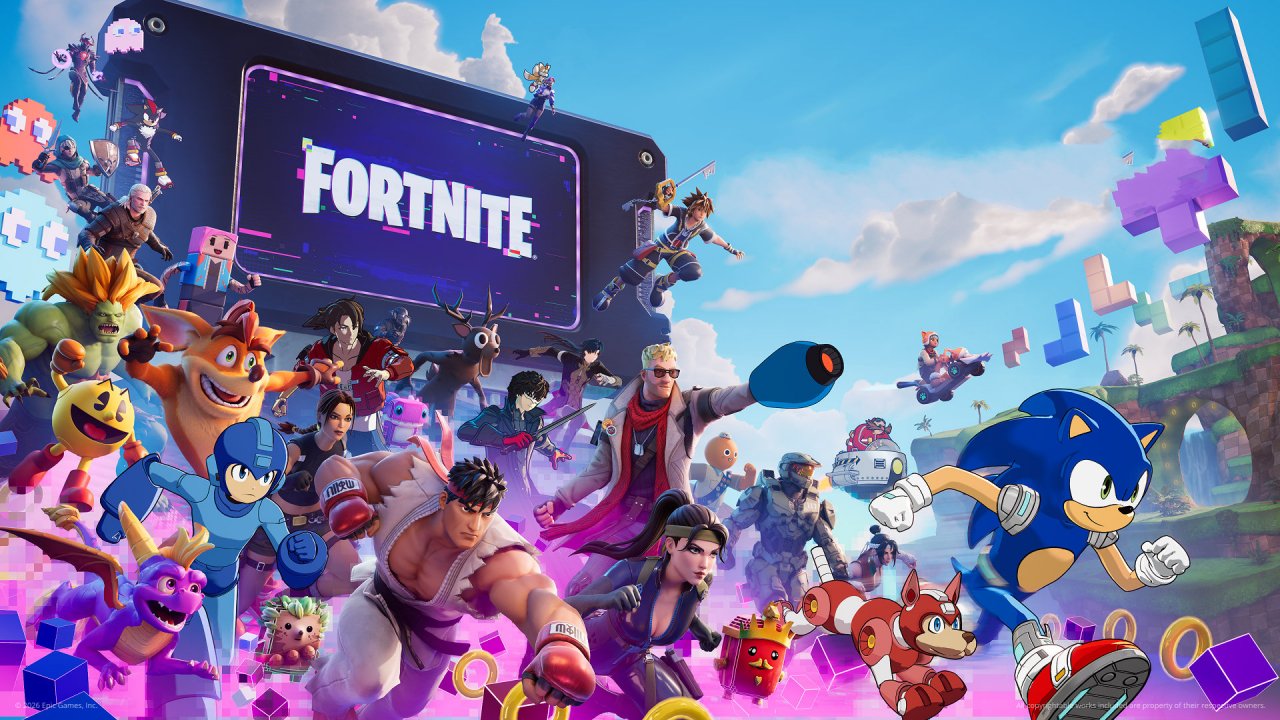 Fortnite presenta la Stagione 4 a tema videogiochi con Kingdom Hearts, Sonic, Crash Bandicoot e Spyro