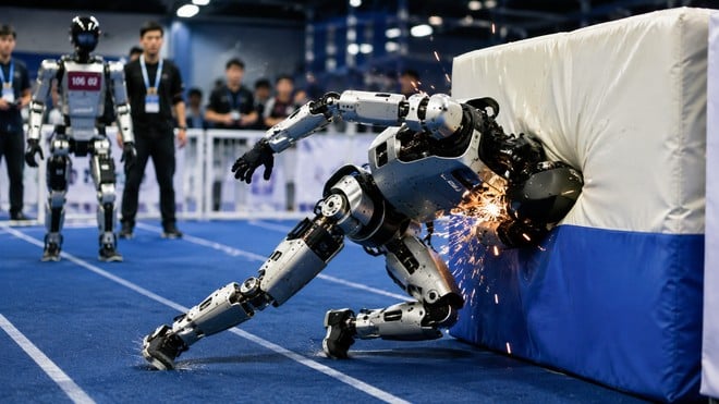 I robot sanno correre a tutta velocità, ma anche fermarsi? | Video