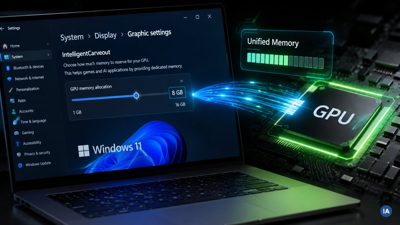 Windows 11, la DLL della memoria unificata riserva RAM alla GPU e la toglie al resto