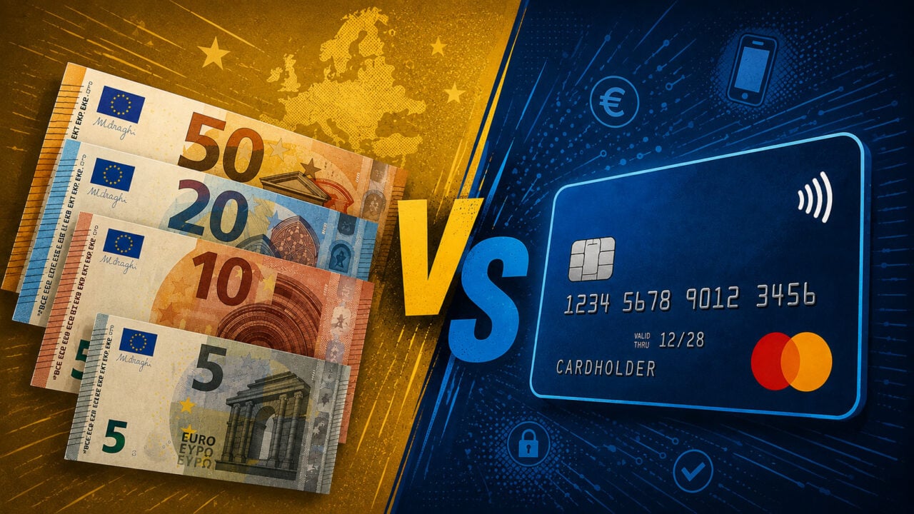 Cash vs carte : quel est le moyen de paiement le plus accepté dans la zone euro ?